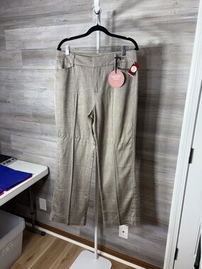 Lee Light Taupe Plaid Dress Trousers 1871